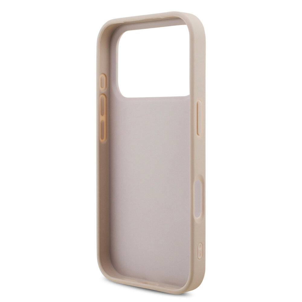 Guess Guess iPhone 18 Pro Back cover coque - HC 4G PU Big Logo - Rose Guess Guess iPhone 18 Pro Back cover coque - HC 4G PU Big Logo - Rose
