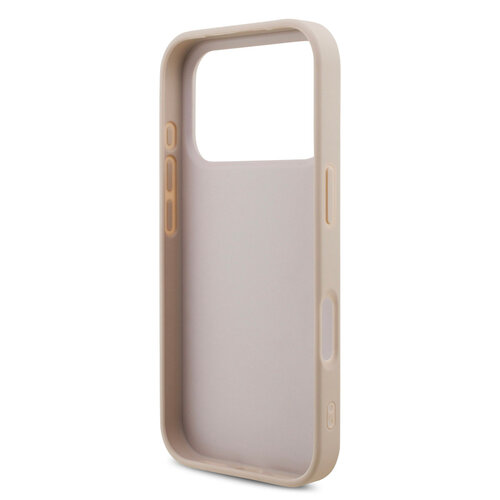 Guess Guess iPhone 18 Pro/iPhone 17 Pro Hartschalenhülle PU 4G Großes Logo - Rosa