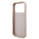 Guess Guess iPhone 18 Pro Back cover case - HC 4G PU Big Logo - Pink
