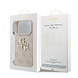 Guess Guess iPhone 18 Pro Back cover case - HC 4G PU Big Logo - Pink