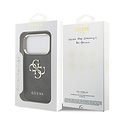 Guess Guess iPhone 18 Pro/iPhone 17 Pro Hartschalenhülle PU 4G Großes klassisches 4G-Logo GD - Schwarz