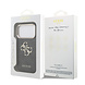 Guess Guess iPhone 18 Pro Back-Cover hul - HC 4G PU With Big 4G Classic Logo GD - Schwarz Guess Guess iPhone 18 Pro Back-Cover hul - HC 4G PU With Big 4G Classic Logo GD - Schwarz