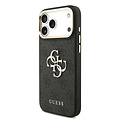 Guess Guess iPhone 18 Pro Max/iPhone 17 Pro Max Hartschalenhülle PU 4G Großes klassisches 4G-Logo GD - Schwarz