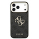 Guess Guess iPhone 18 Pro Max Back-Cover hul - HC 4G PU With Big 4G Classic Logo GD - Schwarz
