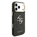Guess Guess iPhone 18 Pro Max/iPhone 17 Pro Max Hartschalenhülle PU 4G Großes klassisches 4G-Logo GD - Schwarz