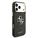 Guess Guess iPhone 18 Pro Max Back cover case - HC 4G PU With Big 4G Classic Logo GD - Black Guess Guess iPhone 18 Pro Max Back cover case - HC 4G PU With Big 4G Classic Logo GD - Black