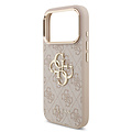Guess Guess iPhone 18 Pro/iPhone 17 Pro Hartschalenhülle PU 4G Großes klassisches 4G-Logo GD - Rosa