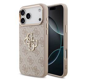 Guess Guess iPhone 18 Pro Max Back cover coque - HC 4G PU With Big 4G Classic Logo GD - Rose Guess Guess iPhone 18 Pro Max Back cover coque - HC 4G PU With Big 4G Classic Logo GD - Rose