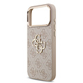 Guess Guess iPhone 18 Pro Max/iPhone 17 Pro Max Hartschalenhülle PU 4G Großes klassisches 4G-Logo GD - Rosa