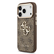 Guess Guess iPhone 18 Pro Max Back cover case - HC 4G PU With Big 4G Classic Logo GD - Brown Guess Guess iPhone 18 Pro Max Back cover case - HC 4G PU With Big 4G Classic Logo GD - Brown