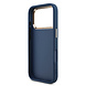 Guess Guess iPhone 18 Pro Back cover case - HC 4G PU With Big 4G Classic Logo GD - Blue