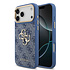 Guess iPhone 18 Pro Max Backcover hoesje - HC 4G PU With Big 4G Classic Logo GD - Blauw Guess iPhone 18 Pro Max Backcover hoesje - HC 4G PU With Big 4G Classic Logo GD - Blauw