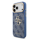 Guess Guess iPhone 18 Pro Max Back cover case - HC 4G PU With Big 4G Classic Logo GD - Blue Guess Guess iPhone 18 Pro Max Back cover case - HC 4G PU With Big 4G Classic Logo GD - Blue