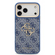 Guess Guess iPhone 18 Pro Max Back cover case - HC 4G PU With Big 4G Classic Logo GD - Blue Guess Guess iPhone 18 Pro Max Back cover case - HC 4G PU With Big 4G Classic Logo GD - Blue