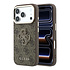 Guess iPhone 18 Pro Max Back-Cover hul - HC 4G PU & Big Resin Logo - Braun