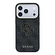 Guess Guess iPhone 18 Pro Max Backcover hoesje - HC 4G PU & Big Resin Logo - Zwart Guess Guess iPhone 18 Pro Max Backcover hoesje - HC 4G PU & Big Resin Logo - Zwart