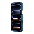 Guess Guess iPhone 18 Pro Max/iPhone 17 Pro Max Hartschalenhülle PU 4G Großes Kunstharzlogo - Hellblau