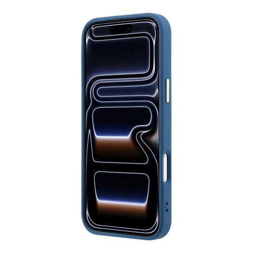 Guess Guess iPhone 18 Pro Max/iPhone 17 Pro Max Hartschalenhülle PU 4G Großes Kunstharzlogo - Hellblau