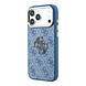 Guess Guess iPhone 18 Pro Max Back-Cover hul - HC 4G PU & Big Resin Logo - Hellblau