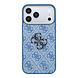 Guess Guess iPhone 18 Pro Max Back cover case - HC 4G PU & Big Resin Logo - Light Blue Guess Guess iPhone 18 Pro Max Back cover case - HC 4G PU & Big Resin Logo - Light Blue