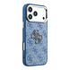Guess Guess iPhone 18 Pro Max Back cover case - HC 4G PU & Big Resin Logo - Light Blue Guess Guess iPhone 18 Pro Max Back cover case - HC 4G PU & Big Resin Logo - Light Blue
