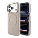 Guess Guess iPhone 18 Pro Back cover case - HC Magsafe Saffiano HS Peony & Ring - Pink