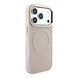 Guess Guess iPhone 18 Pro Back cover coque - HC Magsafe Saffiano HS Peony & Ring - Rose Guess Guess iPhone 18 Pro Back cover coque - HC Magsafe Saffiano HS Peony & Ring - Rose