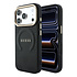 Guess iPhone 18 Pro Max Back cover case - HC Magsafe Saffiano HS Peony & Ring - Black Guess iPhone 18 Pro Max Back cover case - HC Magsafe Saffiano HS Peony & Ring - Black