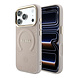 Guess Guess iPhone 18 Pro Max Back cover case - HC Magsafe Saffiano HS Peony & Ring - Pink Guess Guess iPhone 18 Pro Max Back cover case - HC Magsafe Saffiano HS Peony & Ring - Pink
