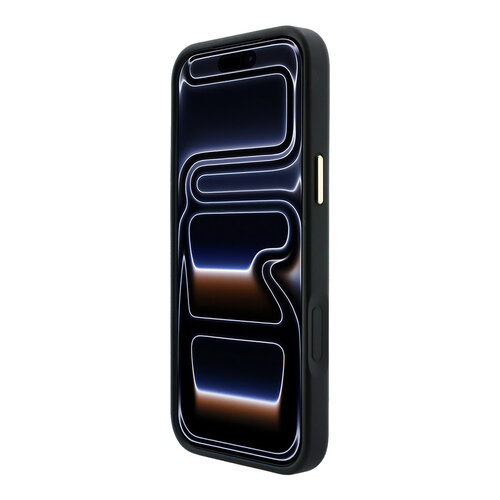Guess Guess iPhone 18 Pro Max/iPhone 17 Pro Max Hartschalenhülle MagSafe PU 4G-Prägung Klassisches Logo - Schwarz