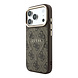 Guess Guess iPhone 18 Pro Max Back cover case - HC Magsafe EMBossed 4G PU With Classic - Brown Guess Guess iPhone 18 Pro Max Back cover case - HC Magsafe EMBossed 4G PU With Classic - Brown