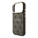 Guess Guess iPhone 18 Pro Max Back cover case - HC Magsafe EMBossed 4G PU With Classic - Brown Guess Guess iPhone 18 Pro Max Back cover case - HC Magsafe EMBossed 4G PU With Classic - Brown