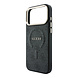 Guess Guess iPhone 18 Pro Back cover case - HC Magsafe EMBossed 4G PU With Classic - Black Guess Guess iPhone 18 Pro Back cover case - HC Magsafe EMBossed 4G PU With Classic - Black