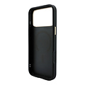 Guess Guess iPhone 18 Pro/iPhone 17 Pro Hartschalenhülle MagSafe PU 4G-Prägung Klassisches Logo - Schwarz