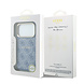 Guess Guess iPhone 18 Pro Back cover case - HC Magsafe EMBossed 4G PU With Classic - Blue Guess Guess iPhone 18 Pro Back cover case - HC Magsafe EMBossed 4G PU With Classic - Blue