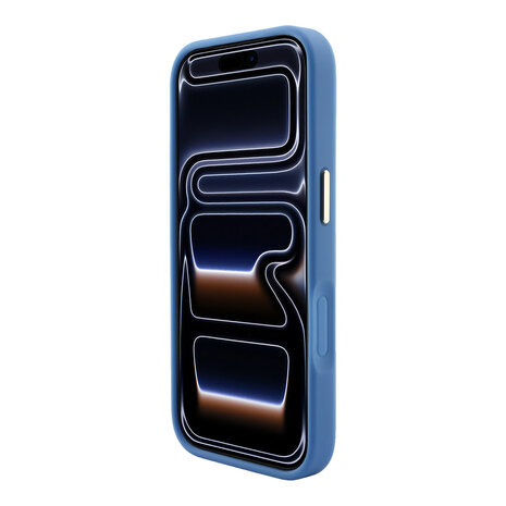 Guess Guess iPhone 18 Pro Max Back cover case - HC Magsafe EMBossed 4G PU With Classic - Blue Guess Guess iPhone 18 Pro Max Back cover case - HC Magsafe EMBossed 4G PU With Classic - Blue