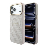 Guess Guess iPhone 18 Pro Max Back-Cover hul - HC Magsafe EMBossed 4G PU With Classic - Rosa Guess Guess iPhone 18 Pro Max Back-Cover hul - HC Magsafe EMBossed 4G PU With Classic - Rosa