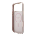 Guess Guess iPhone 18 Pro Max/iPhone 17 Pro Max Hartschalenhülle MagSafe PU 4G-Prägung Klassisches Logo - Rosa