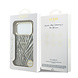 Guess Guess iPhone 18 Pro Back cover case - HC Magsafe IML Zebra Glitter Triangle Logo - Gold Guess Guess iPhone 18 Pro Back cover case - HC Magsafe IML Zebra Glitter Triangle Logo - Gold