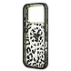 Guess Guess iPhone 18 Pro Back cover case - HC Magsafe IML Leopard Glitter Triangle Logo - Black Guess Guess iPhone 18 Pro Back cover case - HC Magsafe IML Leopard Glitter Triangle Logo - Black