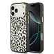Guess Guess iPhone 18 Pro Max Back cover case - HC Magsafe IML Leopard Glitter Triangle Logo - Black Guess Guess iPhone 18 Pro Max Back cover case - HC Magsafe IML Leopard Glitter Triangle Logo - Black
