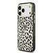 Guess Guess iPhone 18 Pro Max Back cover coque - HC Magsafe IML Leopard Glitter Triangle Logo - Noir Guess Guess iPhone 18 Pro Max Back cover coque - HC Magsafe IML Leopard Glitter Triangle Logo - Noir