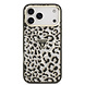 Guess Guess iPhone 18 Pro Max Back-Cover hul - HC Magsafe IML Leopard Glitter Triangle Logo - Schwarz