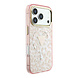 Guess Guess iPhone 18 Pro Back-Cover hul - HC Magsafe IML Leopard Glitter Triangle Logo - Rosa Guess Guess iPhone 18 Pro Back-Cover hul - HC Magsafe IML Leopard Glitter Triangle Logo - Rosa