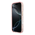 Guess Guess iPhone 18 Pro/iPhone 17 Pro Hard Case MagSafe IML Leopard Pattern Glitter Triangle Logo - Pink