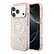 Guess Guess iPhone 18 Pro Max Back-Cover hul - HC Magsafe IML Leopard Glitter Triangle Logo - Rosa Guess Guess iPhone 18 Pro Max Back-Cover hul - HC Magsafe IML Leopard Glitter Triangle Logo - Rosa
