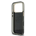Guess Guess iPhone 18 Pro/iPhone 17 Pro Coque rigide IML 4G Logo manuscrit en métal - Noir