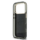 Guess Guess iPhone 18 Pro Back-Cover hul - HC IML 4G Script Metal - Schwarz