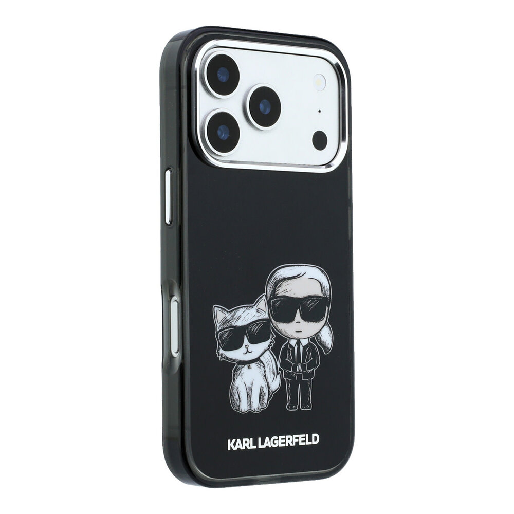 Karl Lagerfeld Karl Lagerfeld iPhone 18 Pro Back-Cover hul - HC Magsafe SW Smooth PU KC Bodies Sketch - Schwarz Karl Lagerfeld Karl Lagerfeld iPhone 18 Pro Back-Cover hul - HC Magsafe SW Smooth PU KC Bodies Sketch - Schwarz