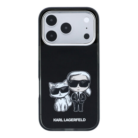Karl Lagerfeld Karl Lagerfeld iPhone 18 Pro Back-Cover hul - HC Magsafe SW Smooth PU KC Bodies Sketch - Schwarz Karl Lagerfeld Karl Lagerfeld iPhone 18 Pro Back-Cover hul - HC Magsafe SW Smooth PU KC Bodies Sketch - Schwarz